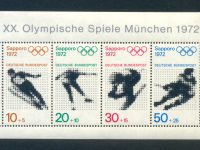 Bund Block 06 Olympia München 1972 postfrisch