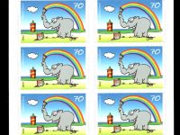 FBL 065 Grußmarken Ottifanten