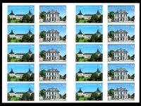 Bund - Folienblätter - postfrisch - FBL 077 - Mi. - Nr3388 - 89 - Burgen und Schloesser