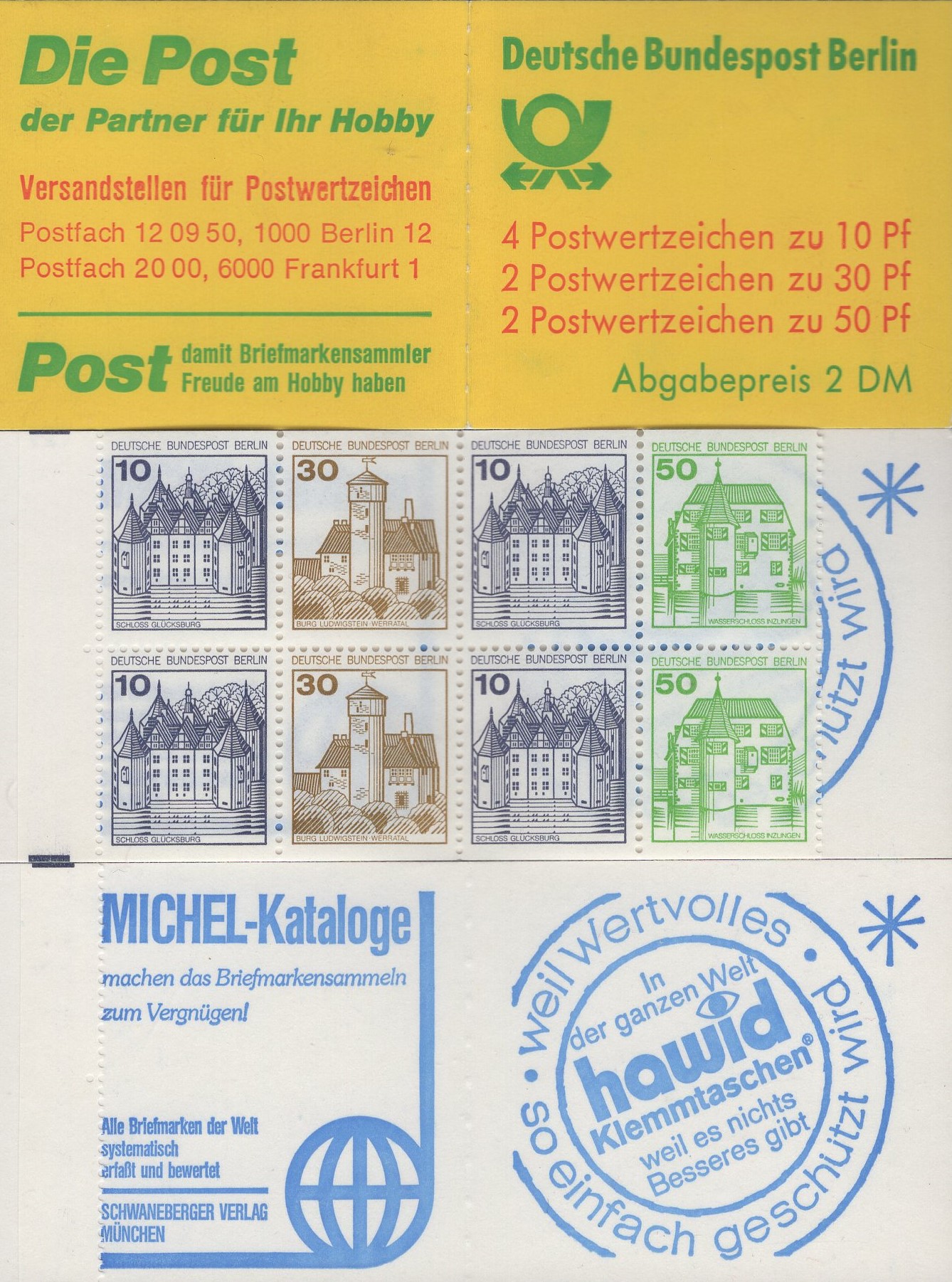 MH 11 c oZ Burgen und Schlösser 1980