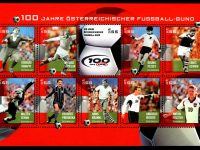 Österr KLBG 100 Jahre Österr Fußballbund Michel-Nr 2460-2469