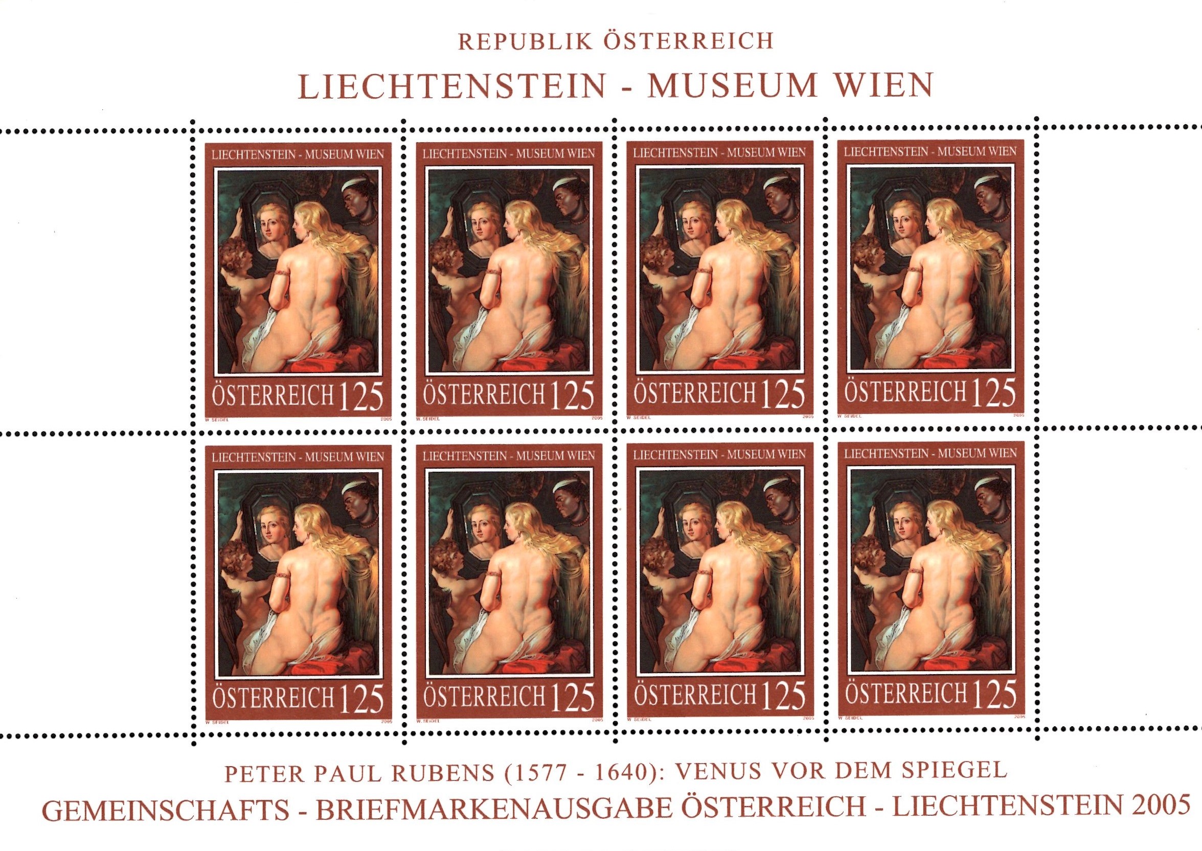 Österr KLBG Gemälde Liechtensteinmuseum Michel-Nr 2641