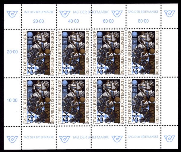 Österr KLBG Tag der Briefmarke 1993 Michel-Nr 2097