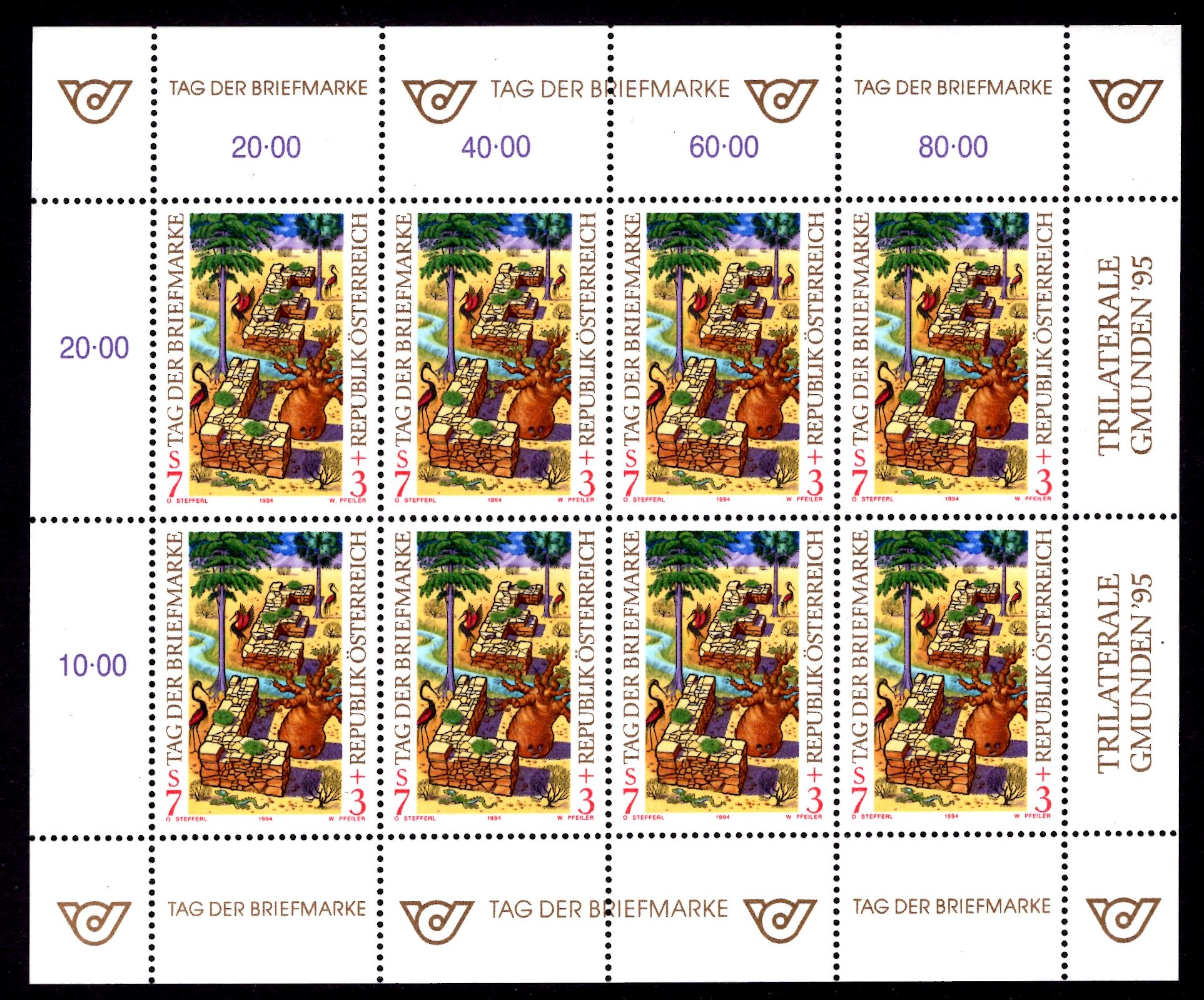 Österr KLBG Tag der Briefmarke 1994 Michel-Nr 2117