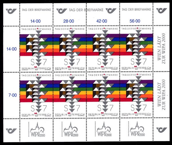 Österr KLBG Tag der Briefmarke 2000 Michel-Nr 2315
