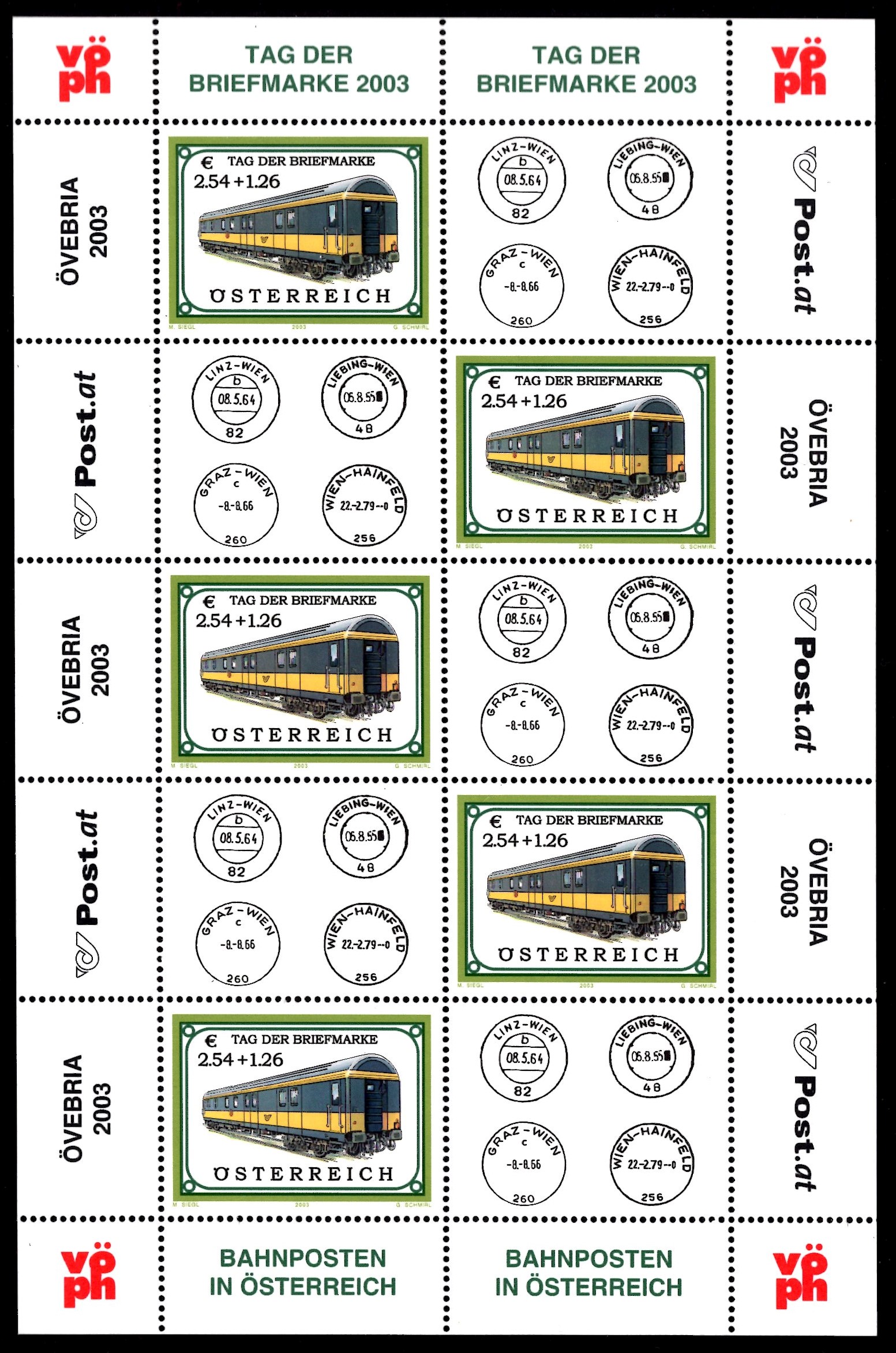 Österr KLBG Tag der Briefmarke 2003 Michel-Nr 2414