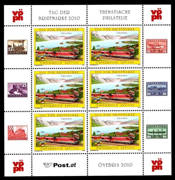 Österr KLBG Tag der Briefmarke 2010 Michel-Nr 2887