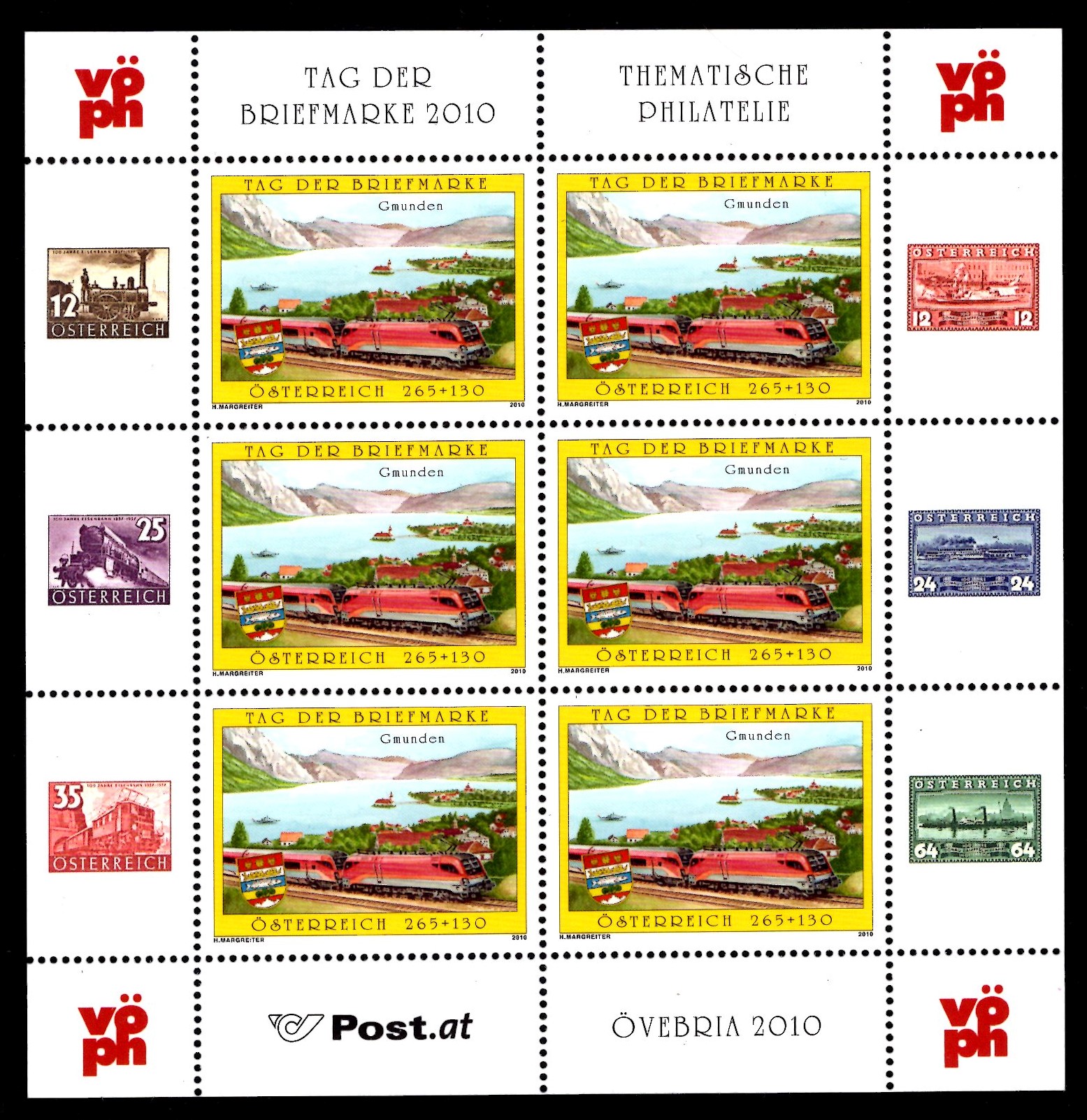 Österr KLBG Tag der Briefmarke 2010 Michel-Nr 2887