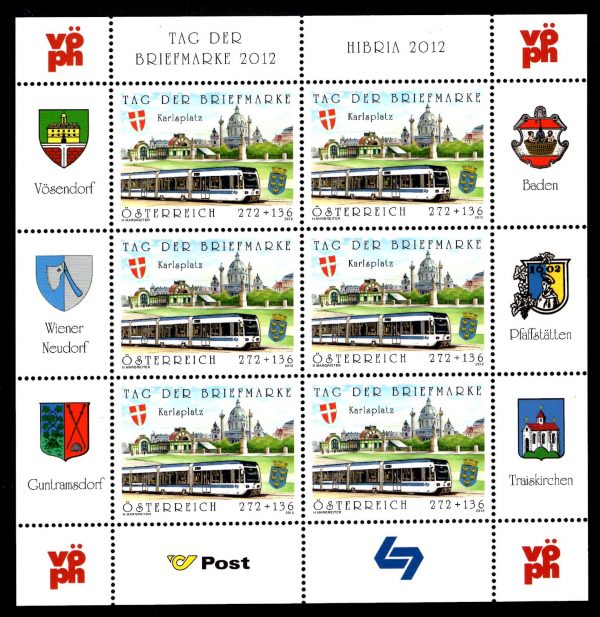 Österr KLBG Tag der Briefmarke 2012 Michel-Nr 2996