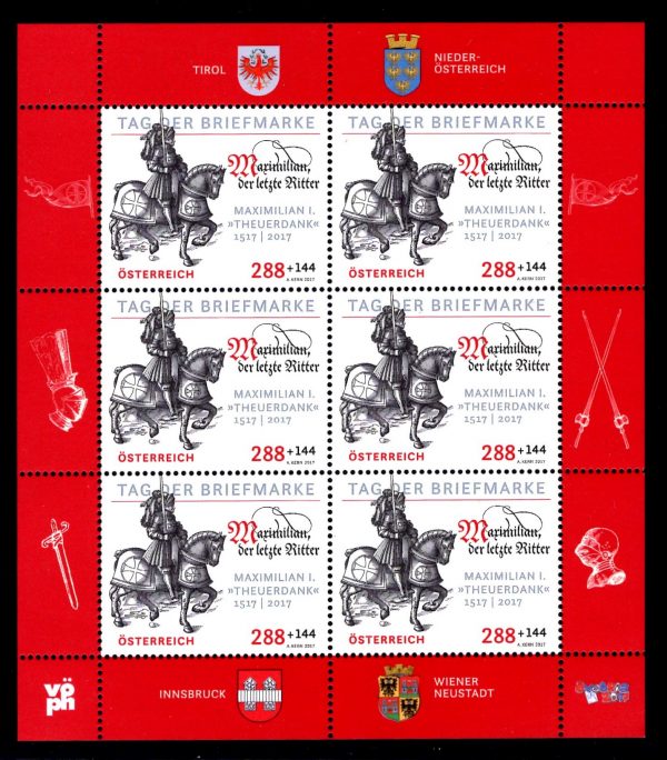 Österr KLBG Tag der Briefmarke 2017 Michel-Nr 3362