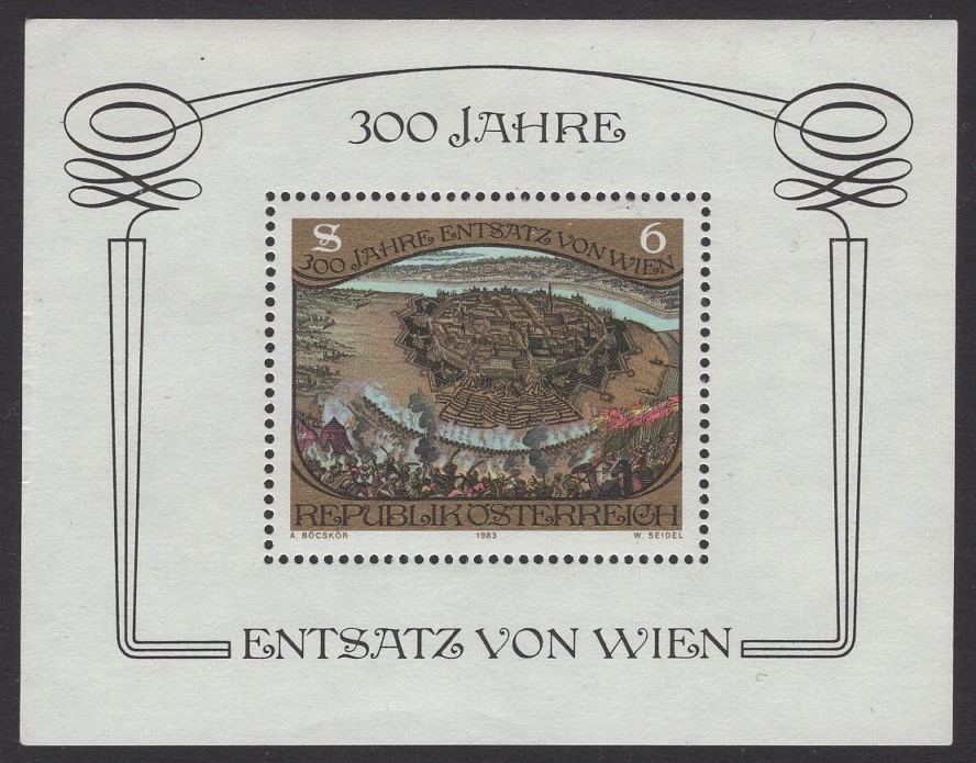 Österreich - Block 006 - postfrisch - 300 Jahrestag des Sieges