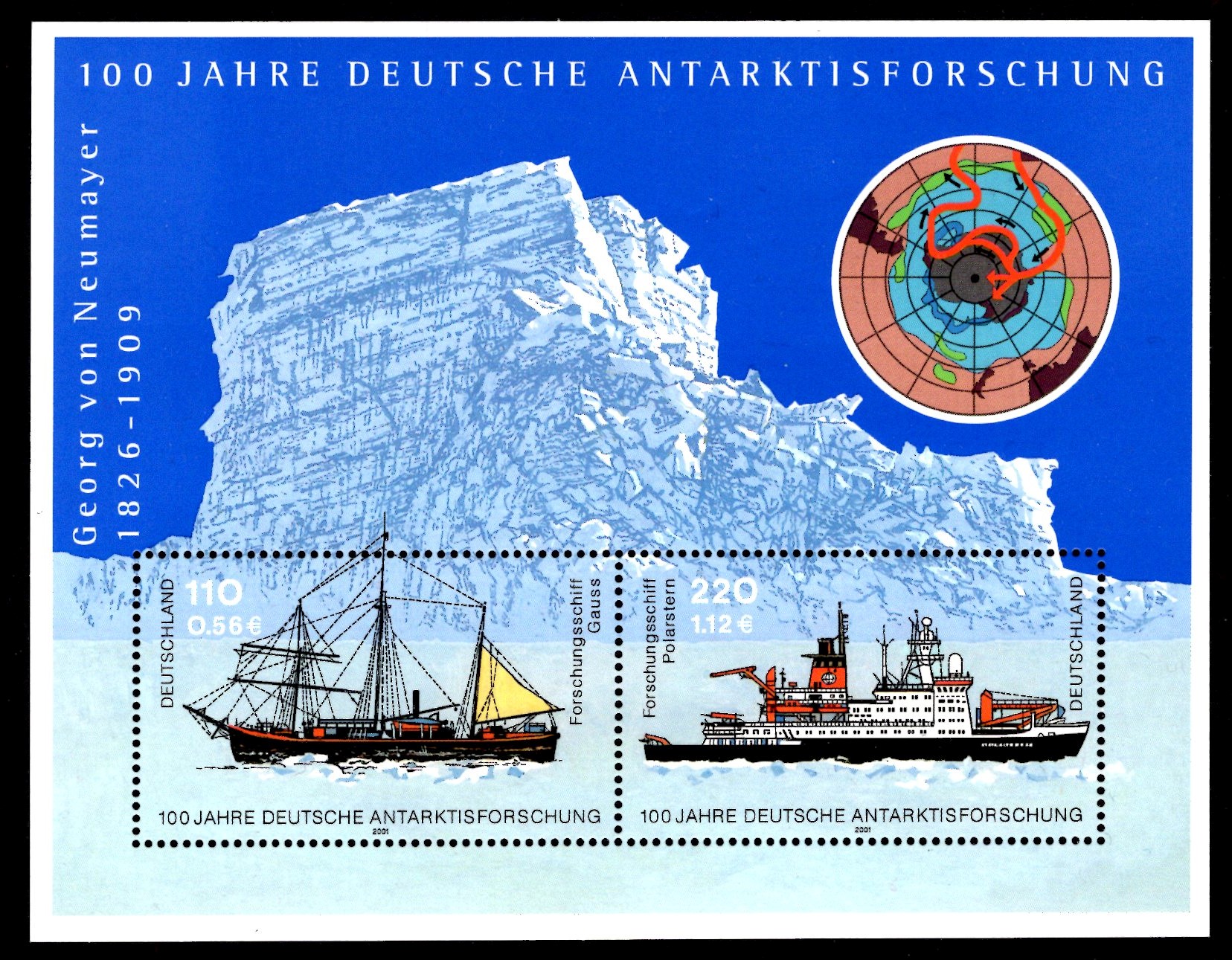 Bund Block 057 100 Jahre Antarktisforschung