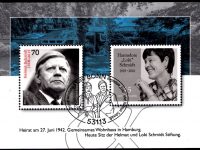 Bund Block 083 100 Geburtstag Loki Schmidt