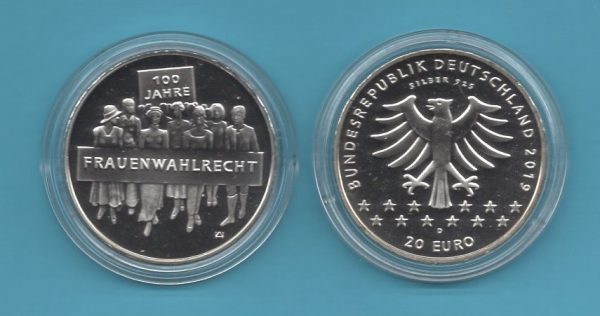 2019-01-20€-925er Silber- Frauenwahlrecht