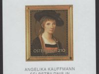 Österreich - Block 039 - postfrisch - Angelika Kauffmann