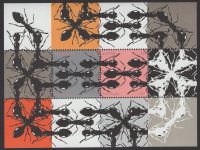 Österreich - Block 071 - postfrisch - Zeitgenössische Kunst Ameisen