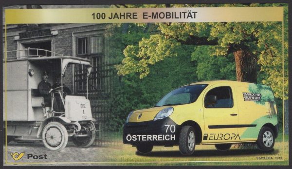 Österreich - Block 075 - postfrisch - Europa Postfahrzeuge
