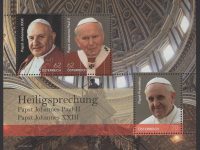 Österreich - Block 079 - postfrisch - Papst Heiligsprechung