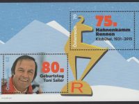 Österreich - Block 084 - postfrisch - 80. Geburtstag Toni Sailer