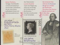 Österreich - Block 086 - postfrisch - 175 Jahre Briefmarken