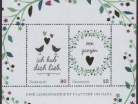 Österreich - Block 104 - postfrisch - Liebesgrüße