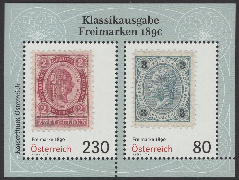 Österreich - Block 109 - postfrisch - Klassische Briefmarken