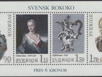 Schweden - postfrisch - Block 07 - Schwedisches Rokoko 1979
