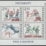 Schweden - postfrisch - Block 14 - Leichtathletik 1986