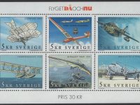 Schweden - postfrisch - Block 16 - Luftfahrt 2001