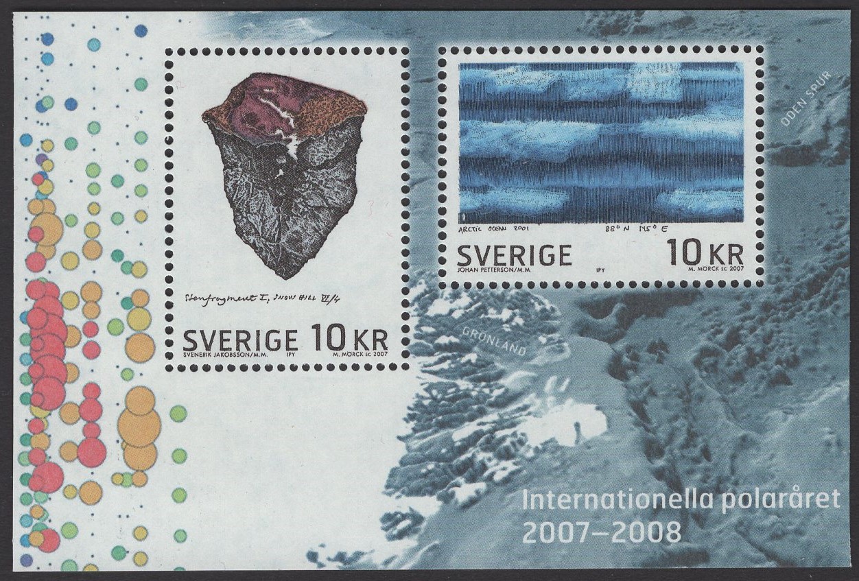 Schweden - postfrisch - Block 23 - Internationales Polarjahr 2007