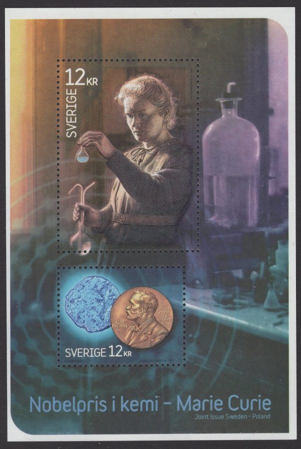 Schweden - postfrisch - Block 38 - Marie Curie