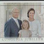 Schweden - postfrisch - Block 52 - 70 Geburtstag König Carl-XVI Gustav 2016