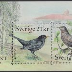 Schweden - postfrisch - Block 59 - Europa Einheimische Vögel 2019