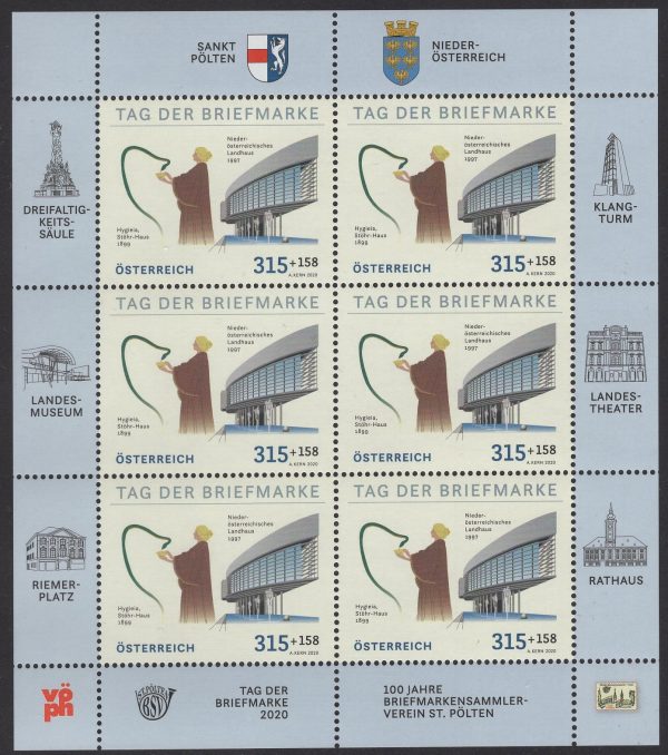 Österr KLBG Tag der Briefmarke 2020 Michel-Nr 3558