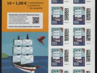 Bund - Folienblätter - postfrisch -Bund - Folienblätter - postfrisch - FBL 115 A I - Mi.-Nr 3653 - Zweimaster, Druck Bagel