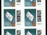 Bund - Folienblätter - postfrisch - FBL 116 a I - Mi.-Nr 3654 - Briefdrachen, Druck Giesecke