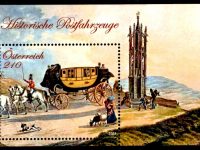 Österreich - Block 124 - postfrisch- Historische Postfahrzeuge