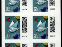 FBL 114 Brieftaube mit Markierungsstrichen oben