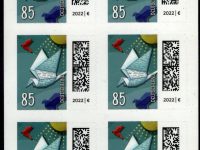 FBL 114 Brieftaube mit Markierungsstrichen unten