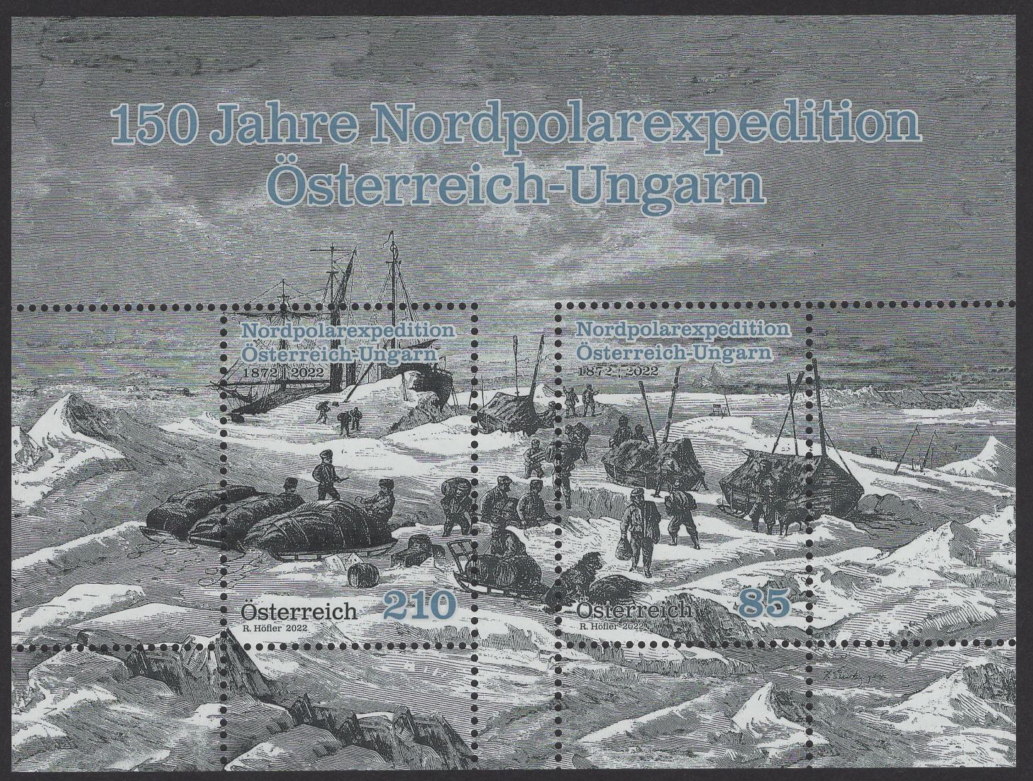 Österreich Block 136 Nordpolarexpedition