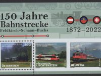 Österreich Block postfrisch 137_150 Jahre Bahnstrecke
