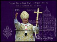 Österreich - Block 141 - postfrisch - Papst