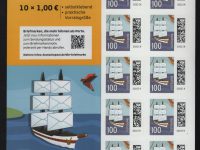 Bund - Folienblätter - postfrisch - FBL 115 B - Mi.-Nr 3653 - Zweimaster, Druck Bagel