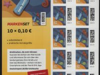 Bund - Folienblätter - postfrisch - FBL 138 I - Mi.-Nr.3866 - Welt der Briefe, Flaschenpost, Druck Bundesdruckerei